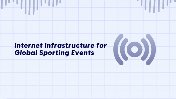 Infraestrutura de Internet para eventos esportivos globais